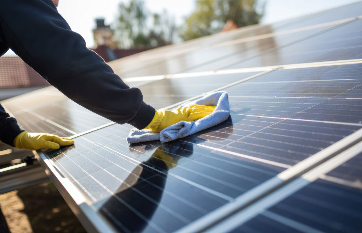 Comment entretenir des panneaux photovoltaïques ?
