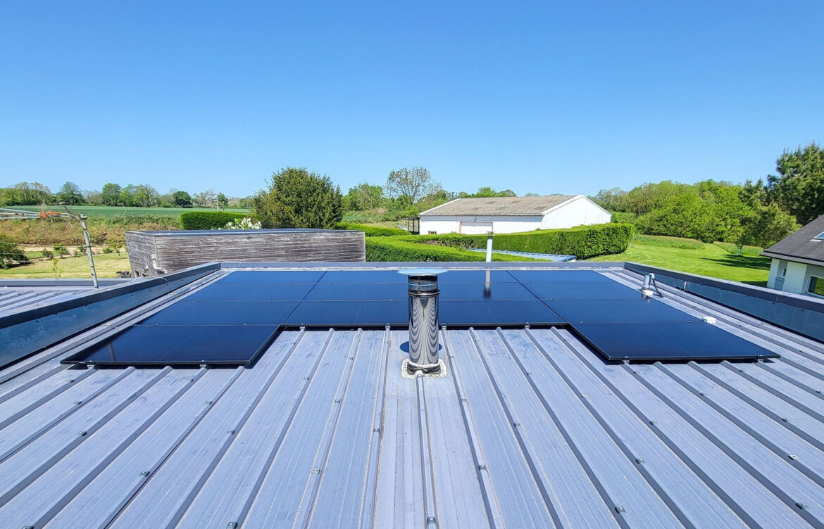 Projet photovoltaïque chez un particulier dans les Côtes-d’Armor