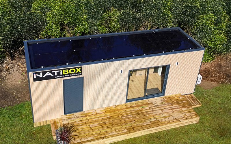 Installation photovoltaïque studio de jardin Nestorwatt