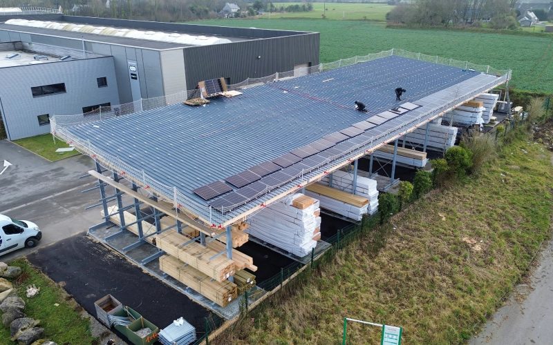 Installation photovoltaïque usine Nestorwatt