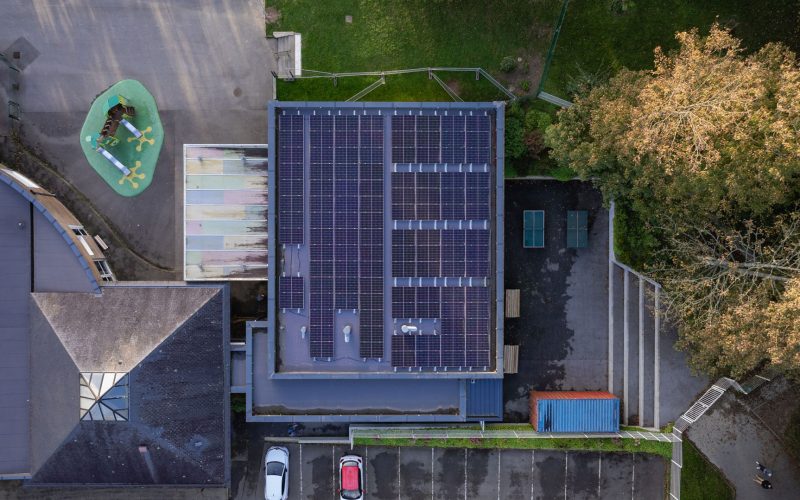 Panneaux photovoltaïques Maison de l'enfance Nestorwatt